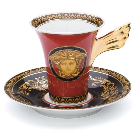 versace cup and saucer